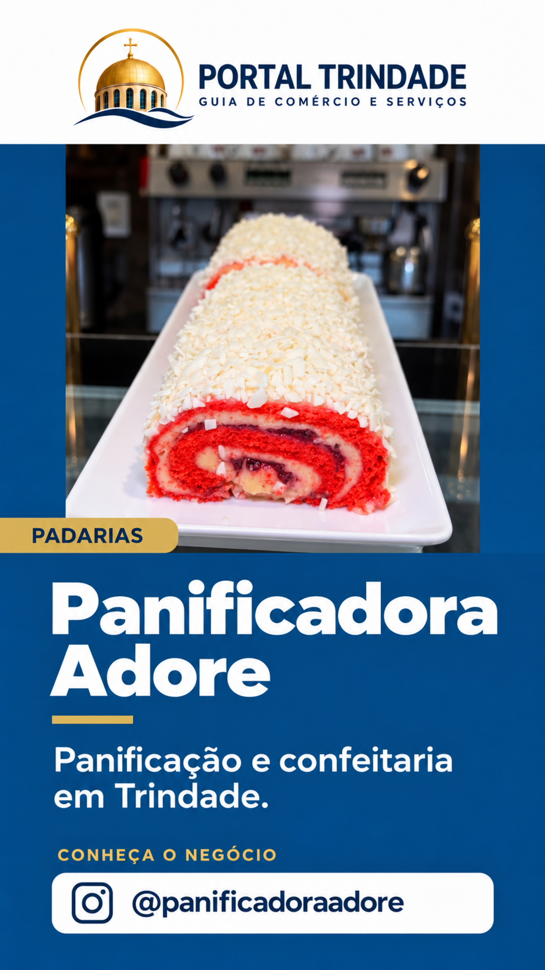 Ficha do Portal Trindade: Panificadora Adore