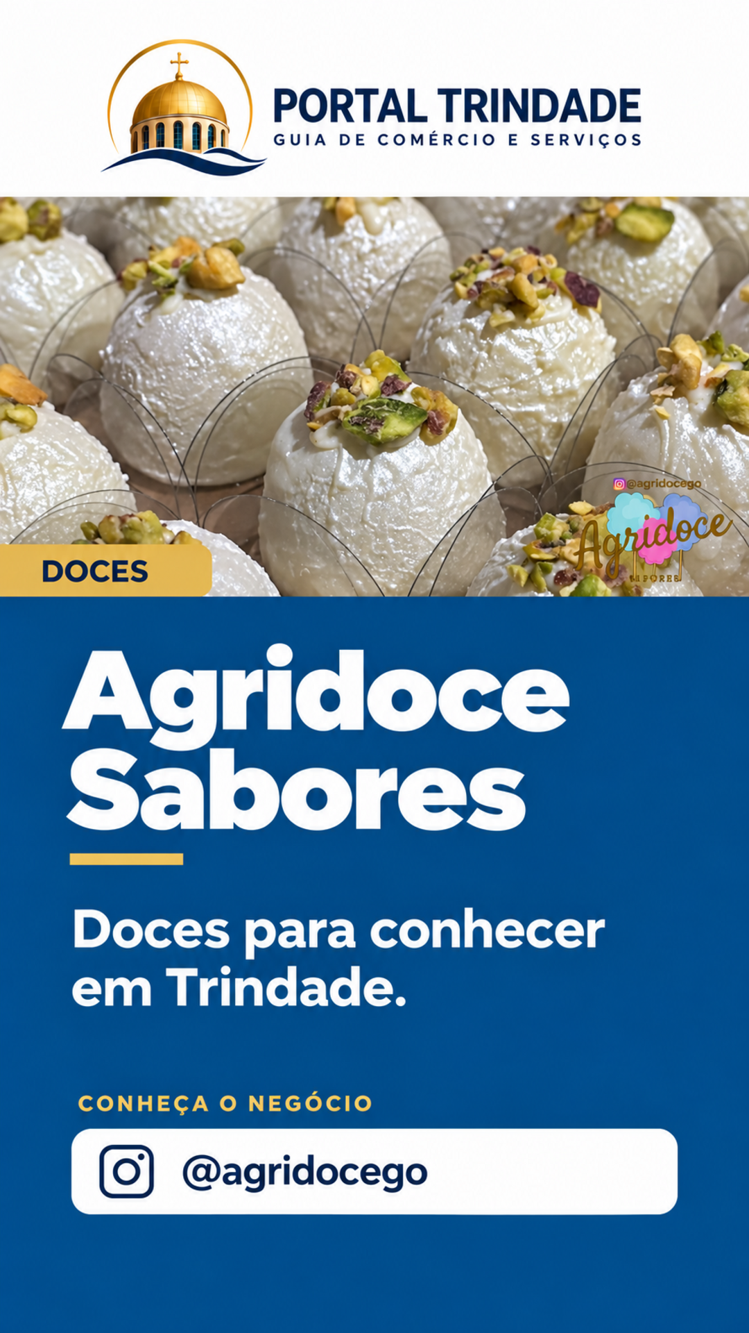 Ficha do Portal Trindade: Agridoce Sabores