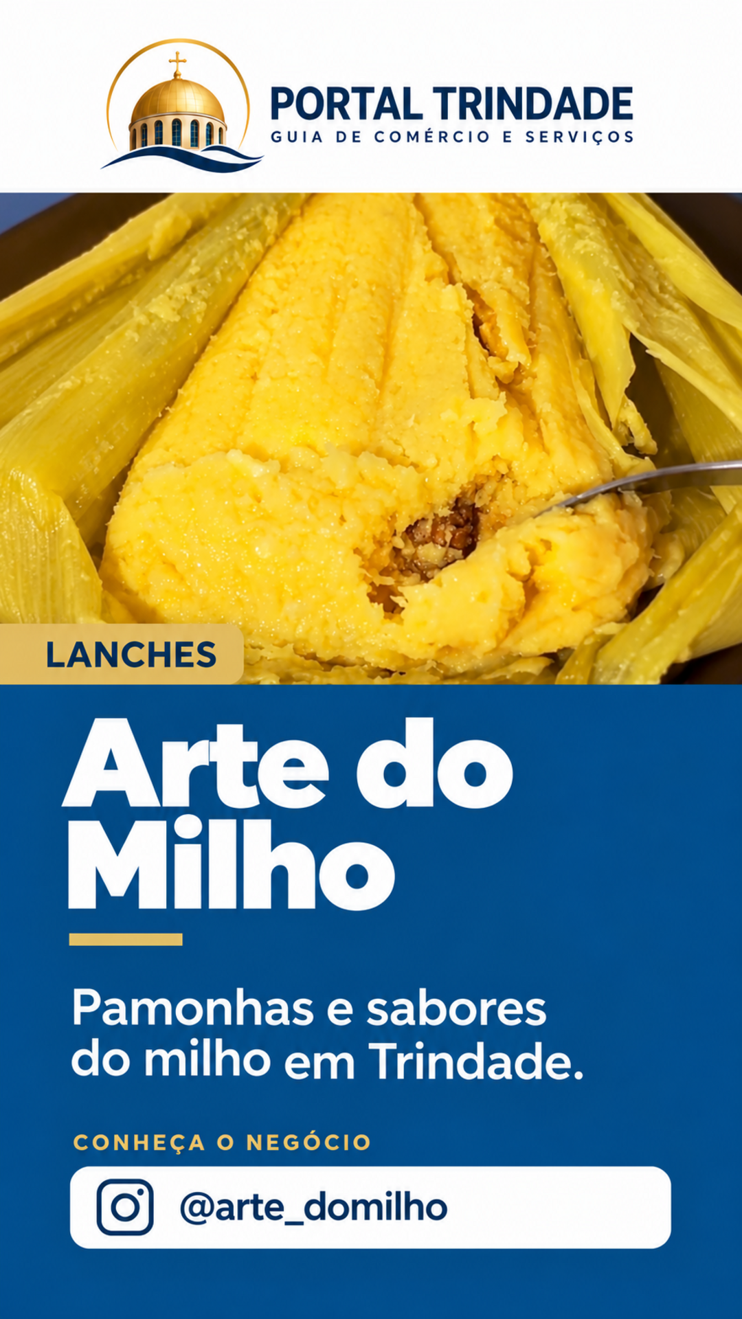 Ficha do Portal Trindade: Arte do Milho