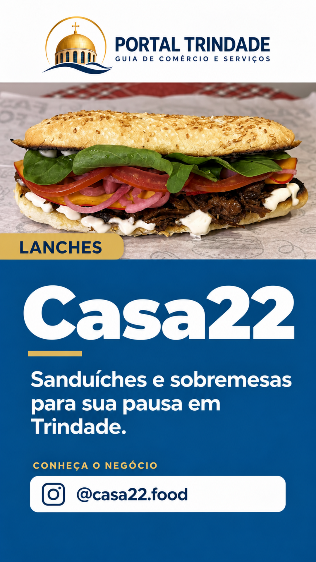 Ficha do Portal Trindade: Casa22