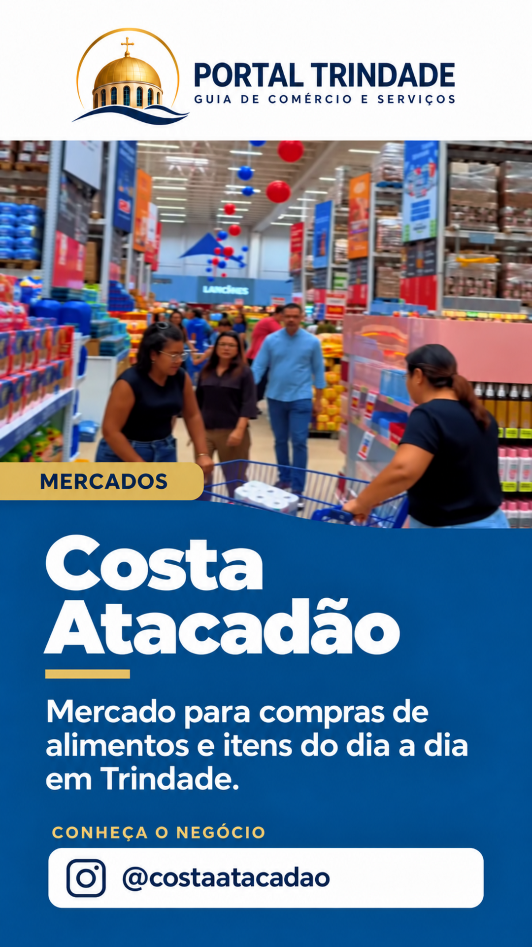 Ficha do Portal Trindade: Costa Atacadão
