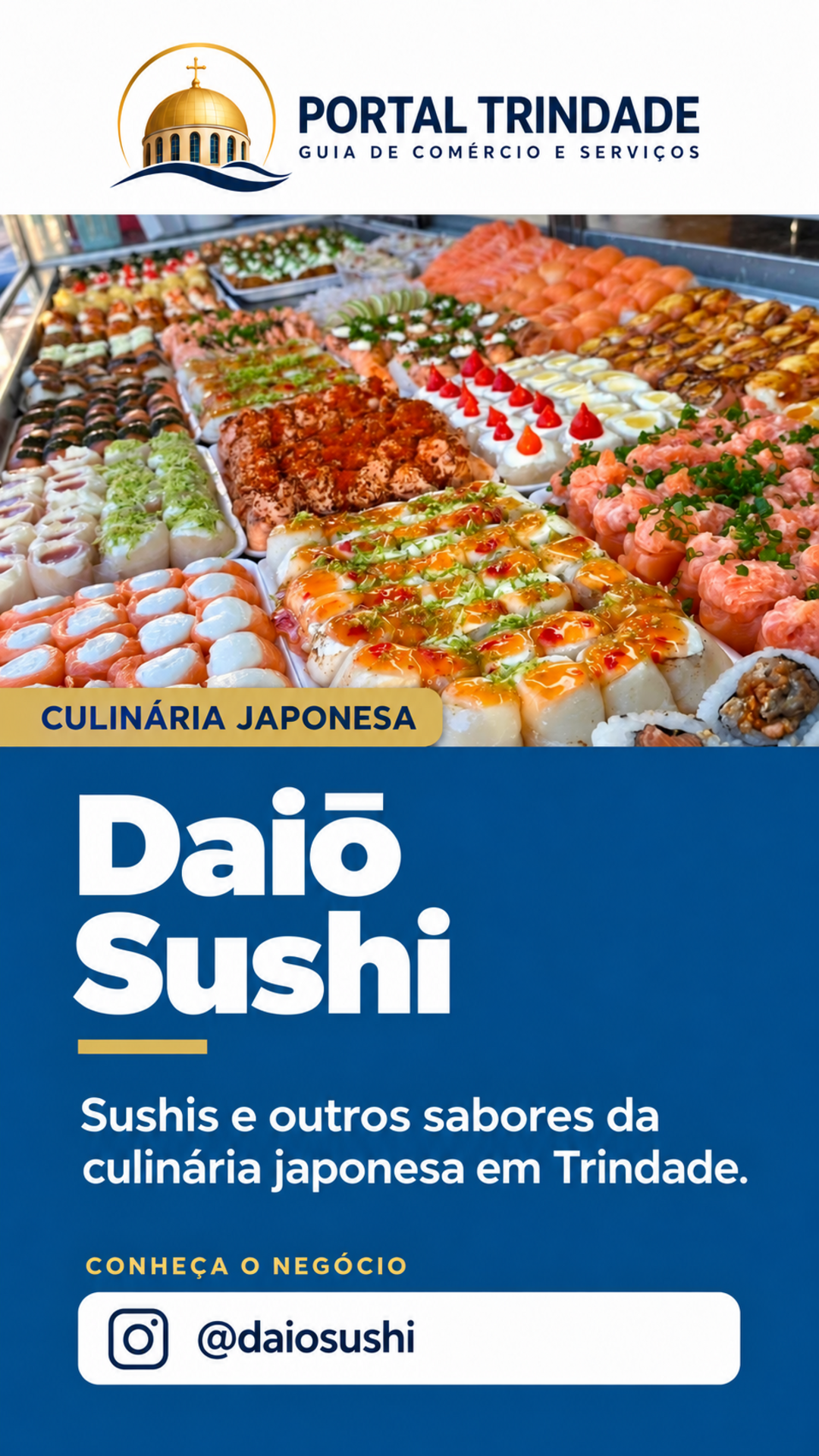 Ficha do Portal Trindade: Daiō Sushi