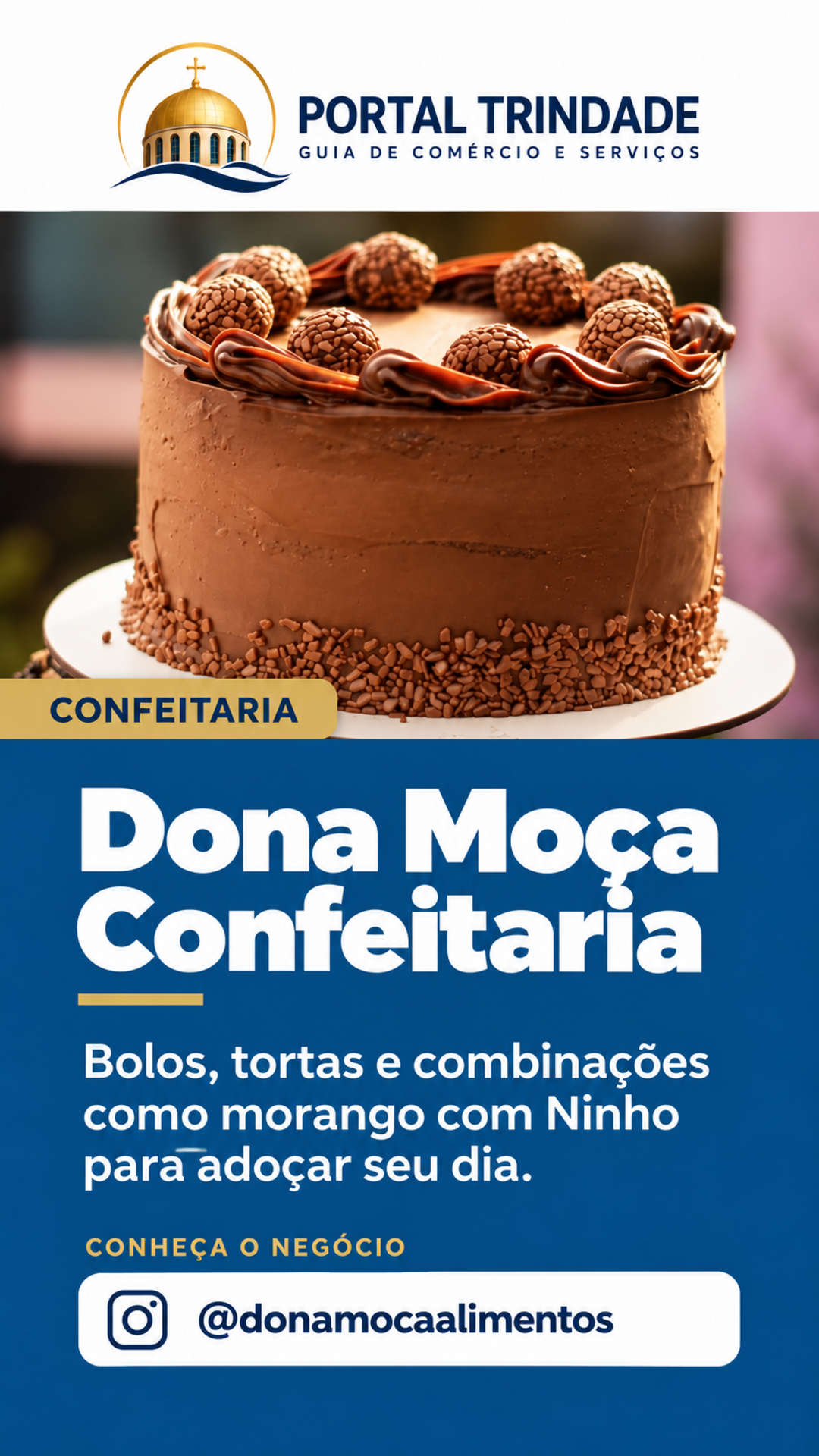 Ficha do Portal Trindade: Dona Moça Confeitaria