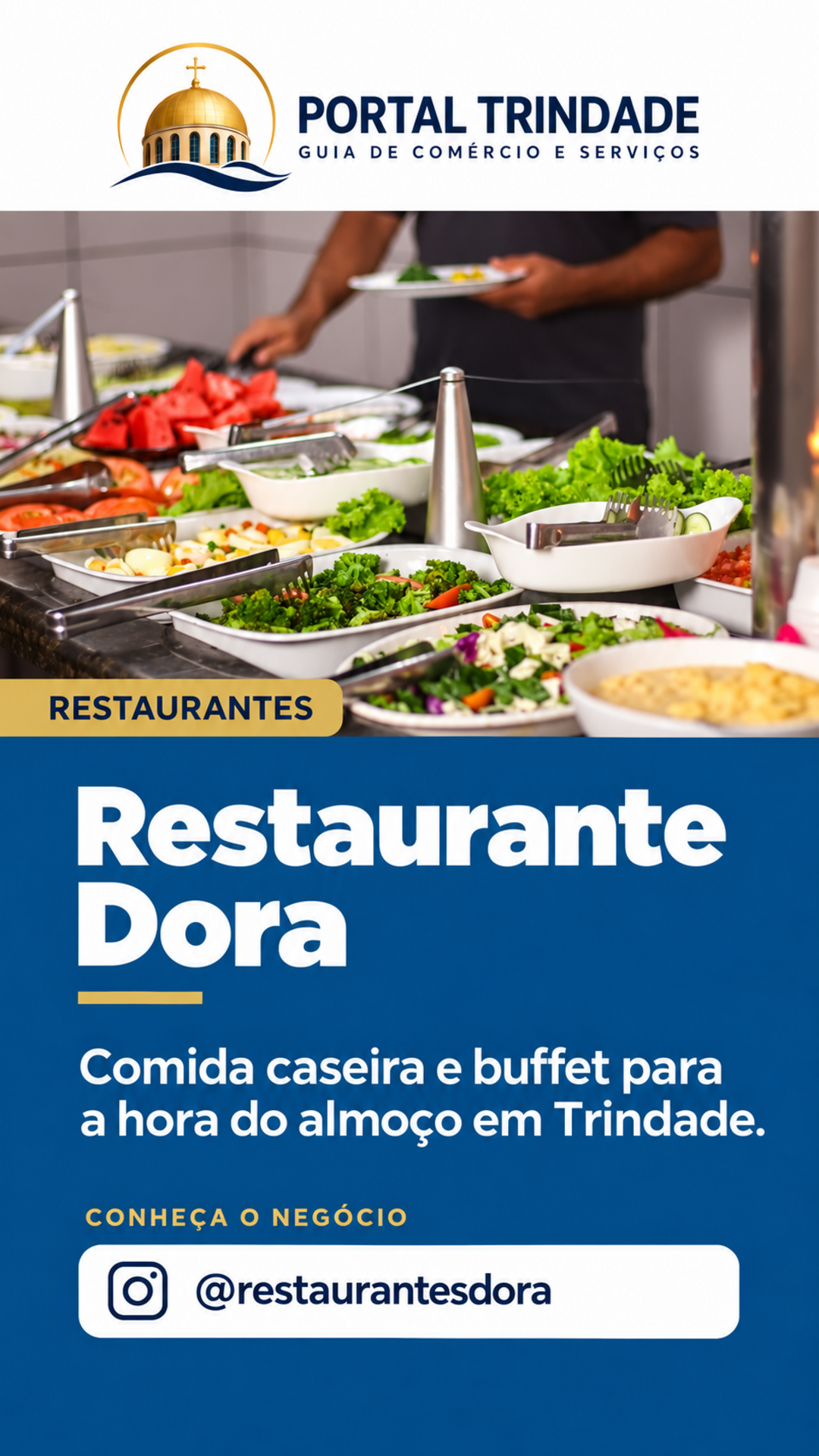 Ficha do Portal Trindade: Restaurante Dora