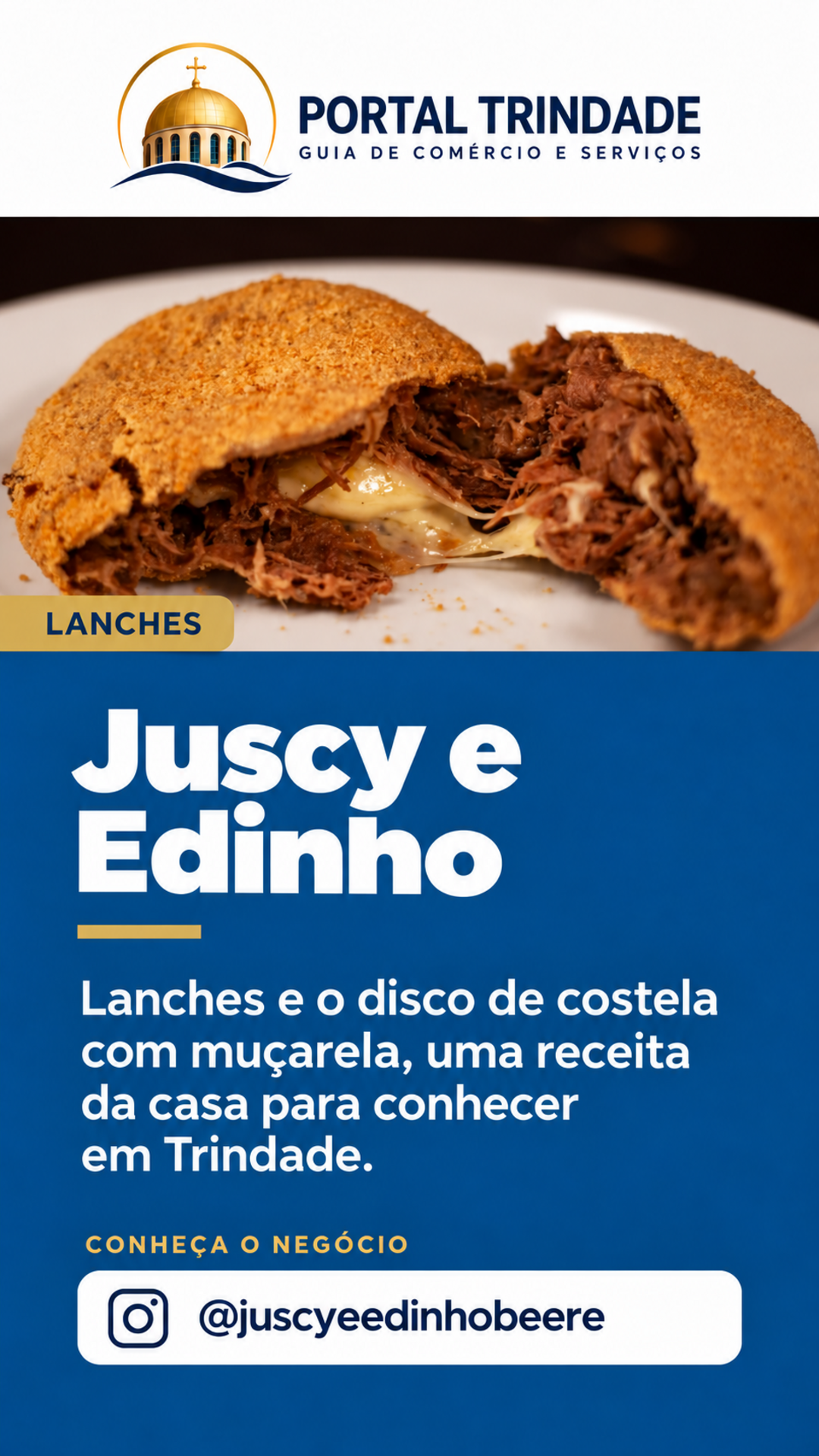 Ficha do Portal Trindade: Juscy e Edinho