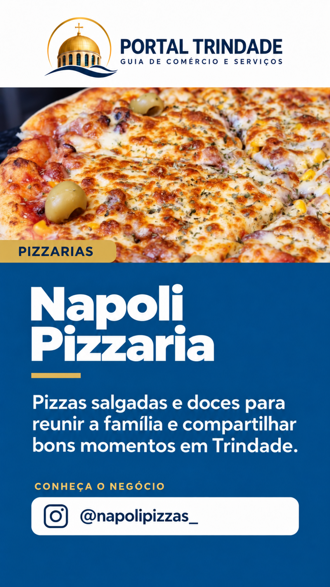 Ficha do Portal Trindade: Napoli Pizzaria