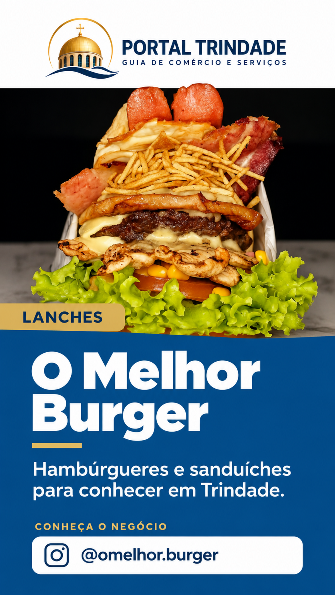 Ficha do Portal Trindade: O Melhor Burger