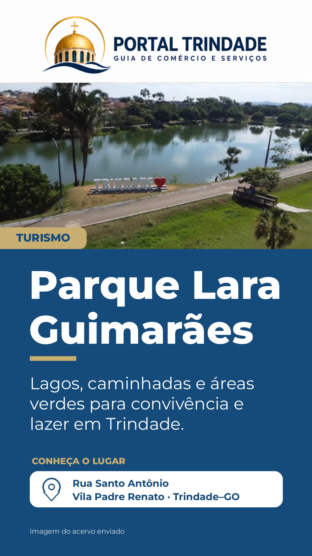 Ficha do Portal Trindade: Parque Lara Guimarães