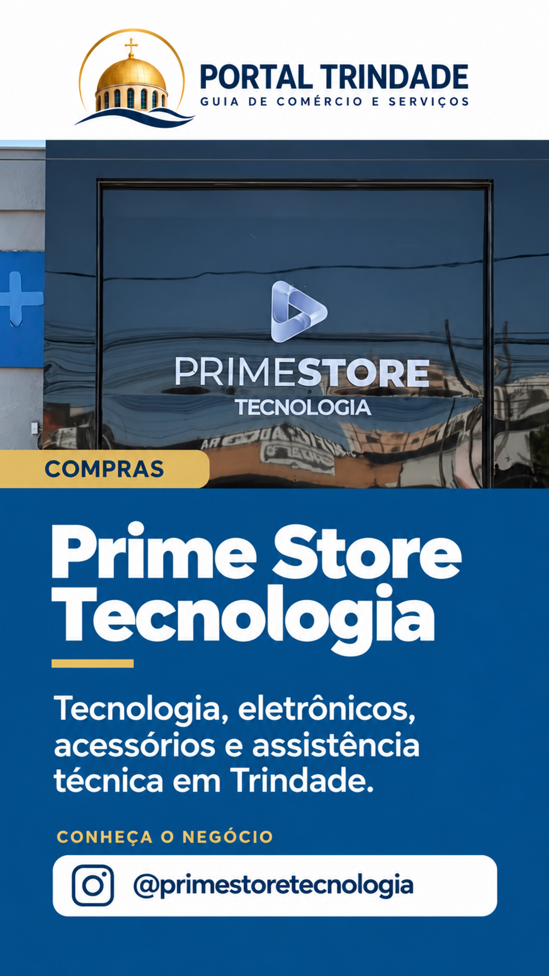 Ficha do Portal Trindade: Prime Store Tecnologia