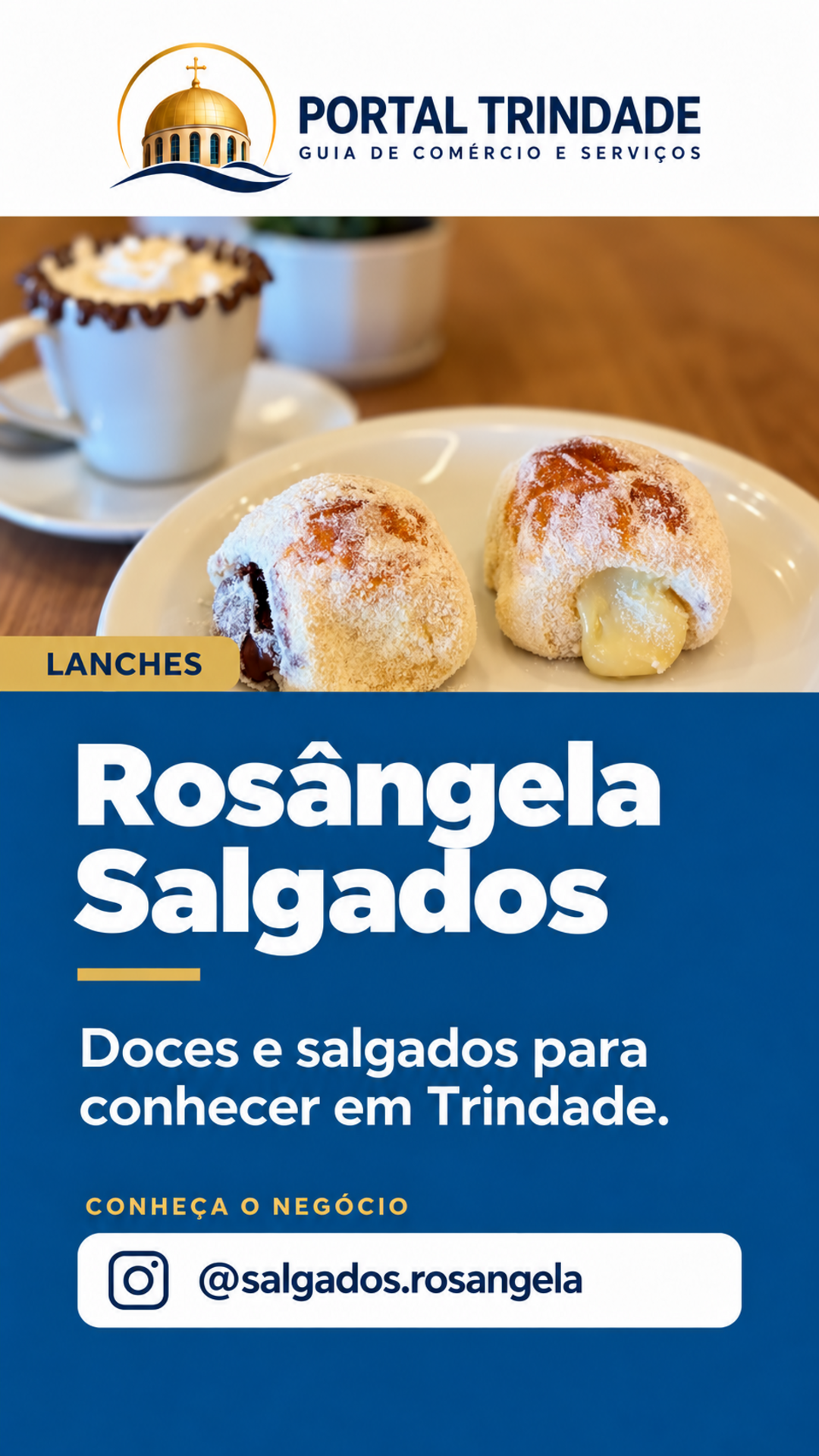 Ficha do Portal Trindade: Rosângela Salgados