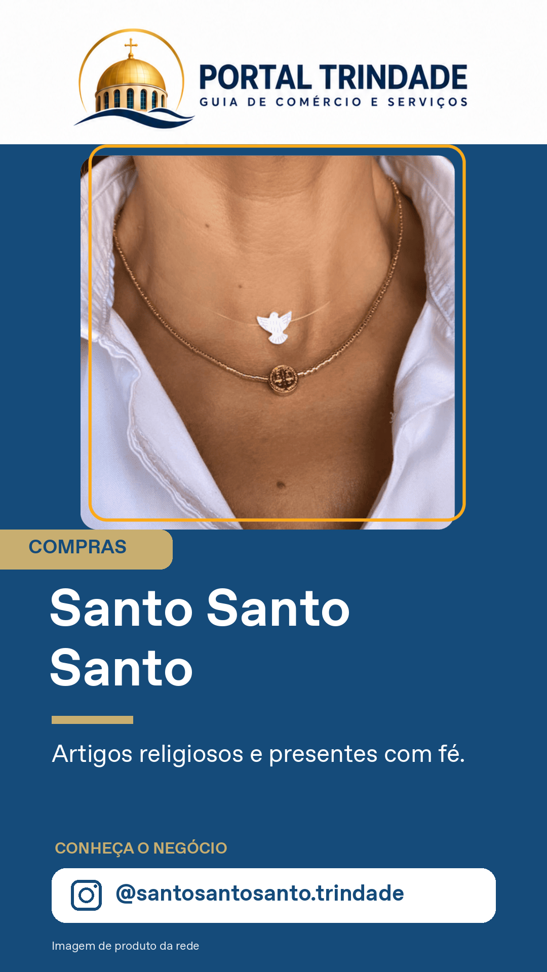 Ficha do Portal Trindade: Santo Santo Santo