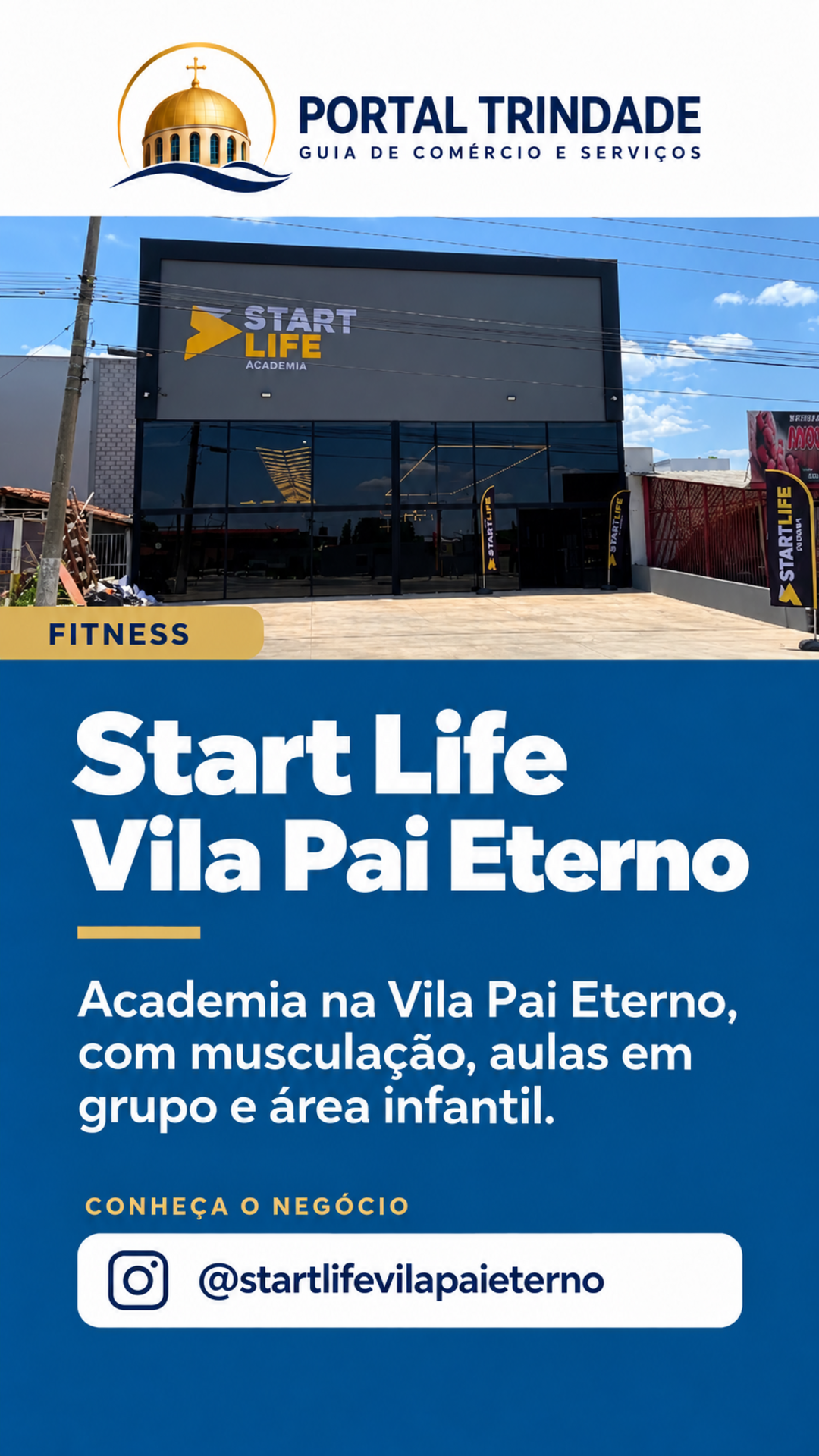Ficha do Portal Trindade: Start Life Vila Pai Eterno