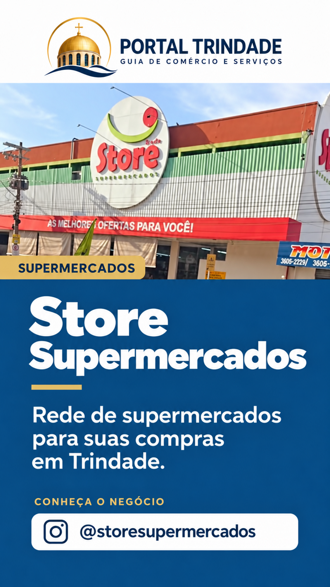 Ficha do Portal Trindade: Store