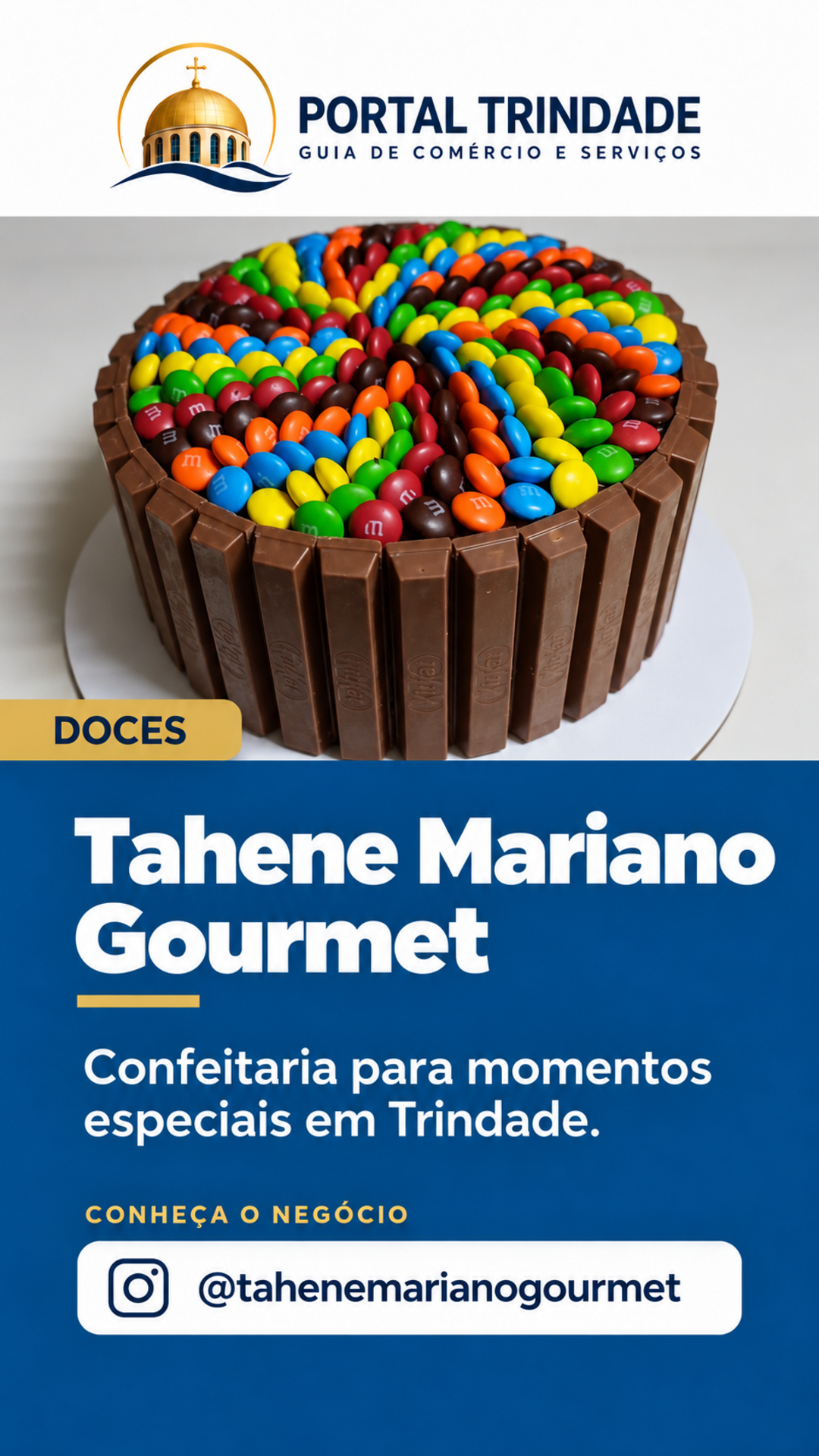 Ficha do Portal Trindade: Tahene Mariano Gourmet